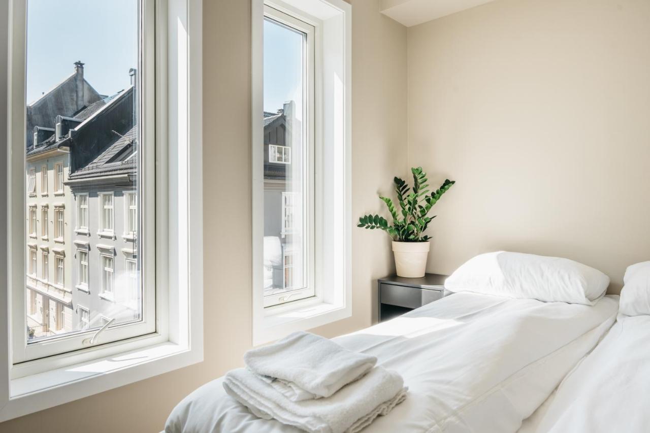 Stay Urban - Scandinavian Comfort With Private Balcony Берген Екстериор снимка