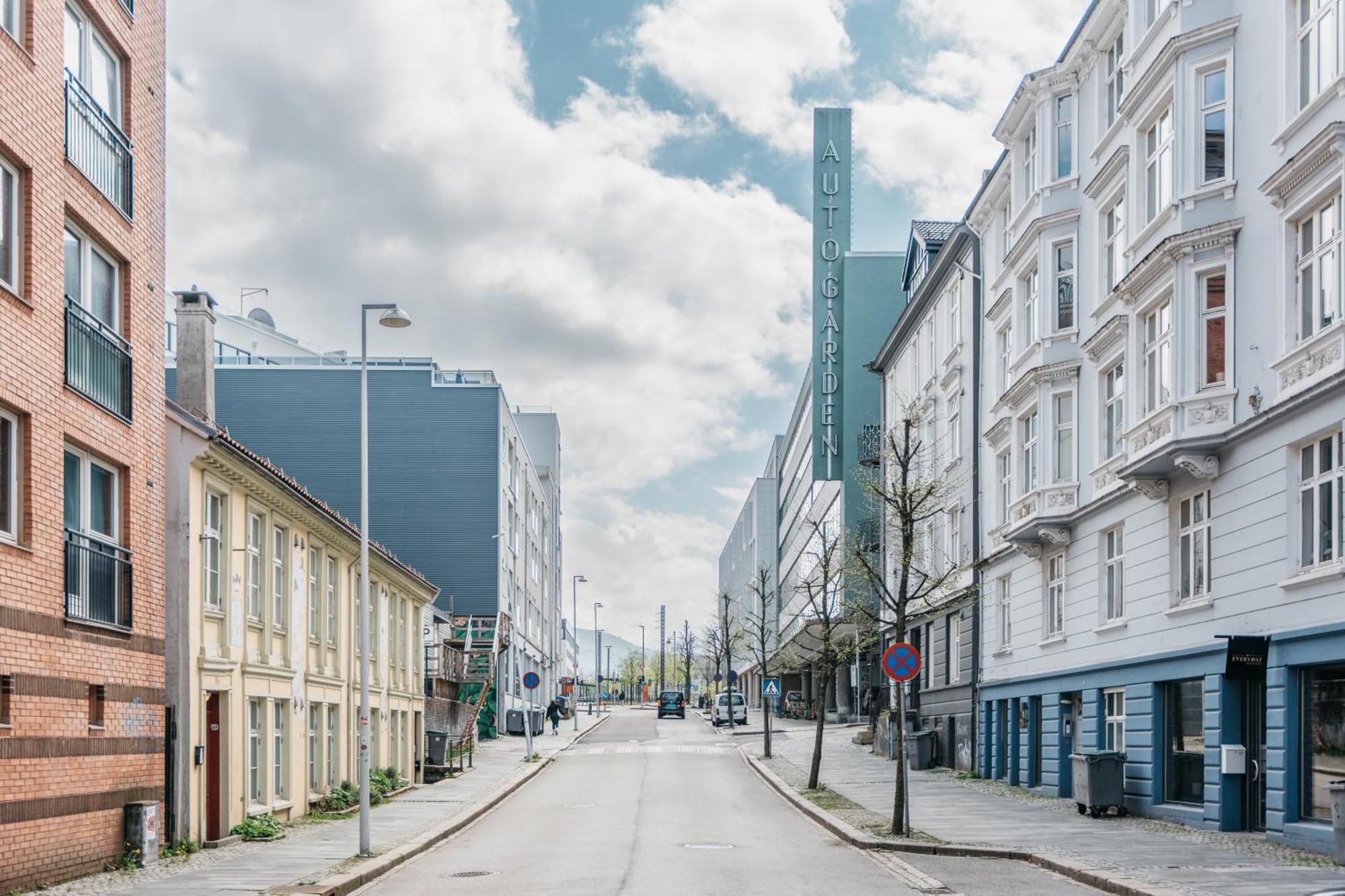 Stay Urban - Scandinavian Comfort With Private Balcony Берген Екстериор снимка